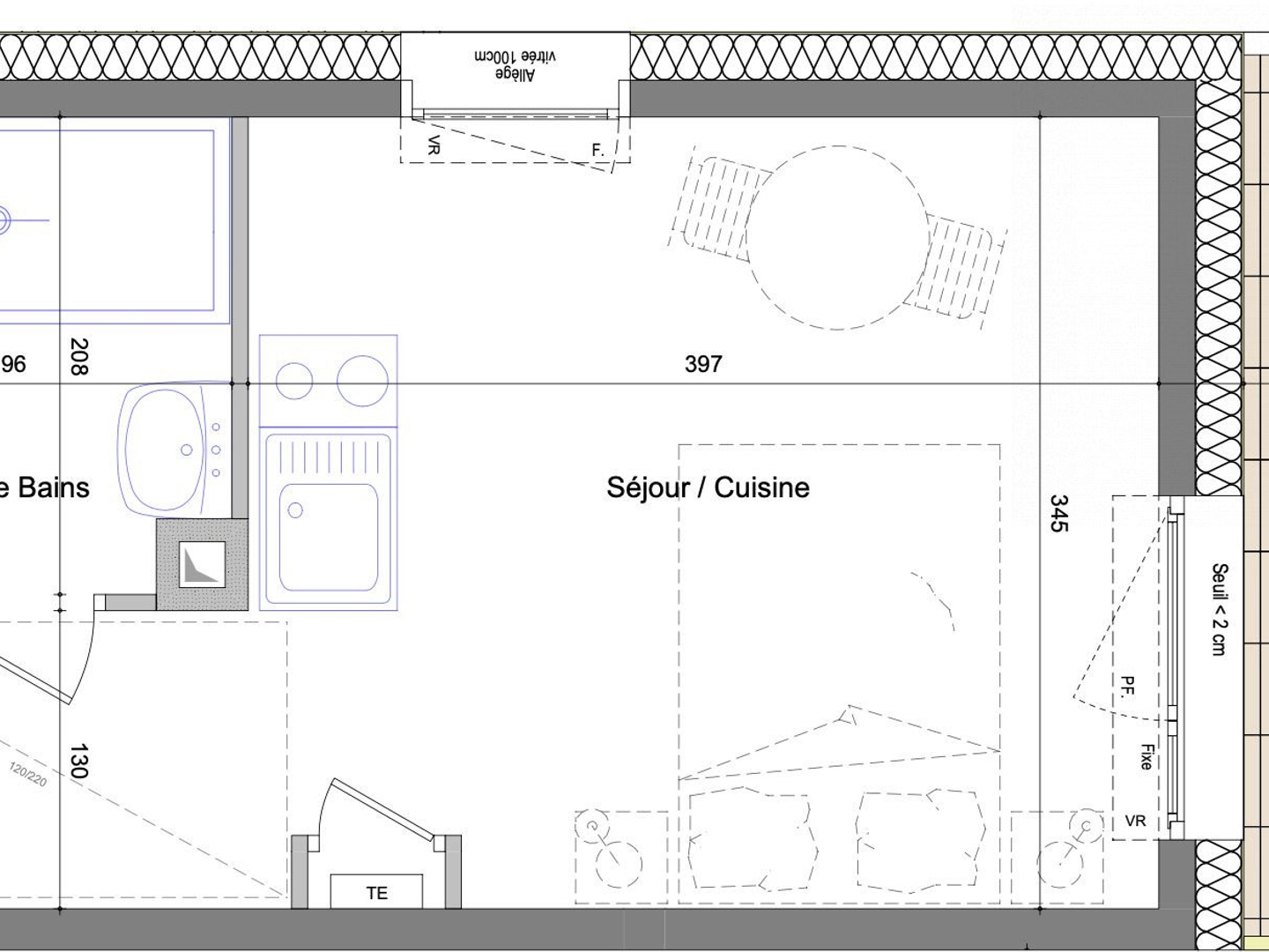 Appartement à vendre - 1 pièce - 20m2 - Thonon-Les-Bains (74200)