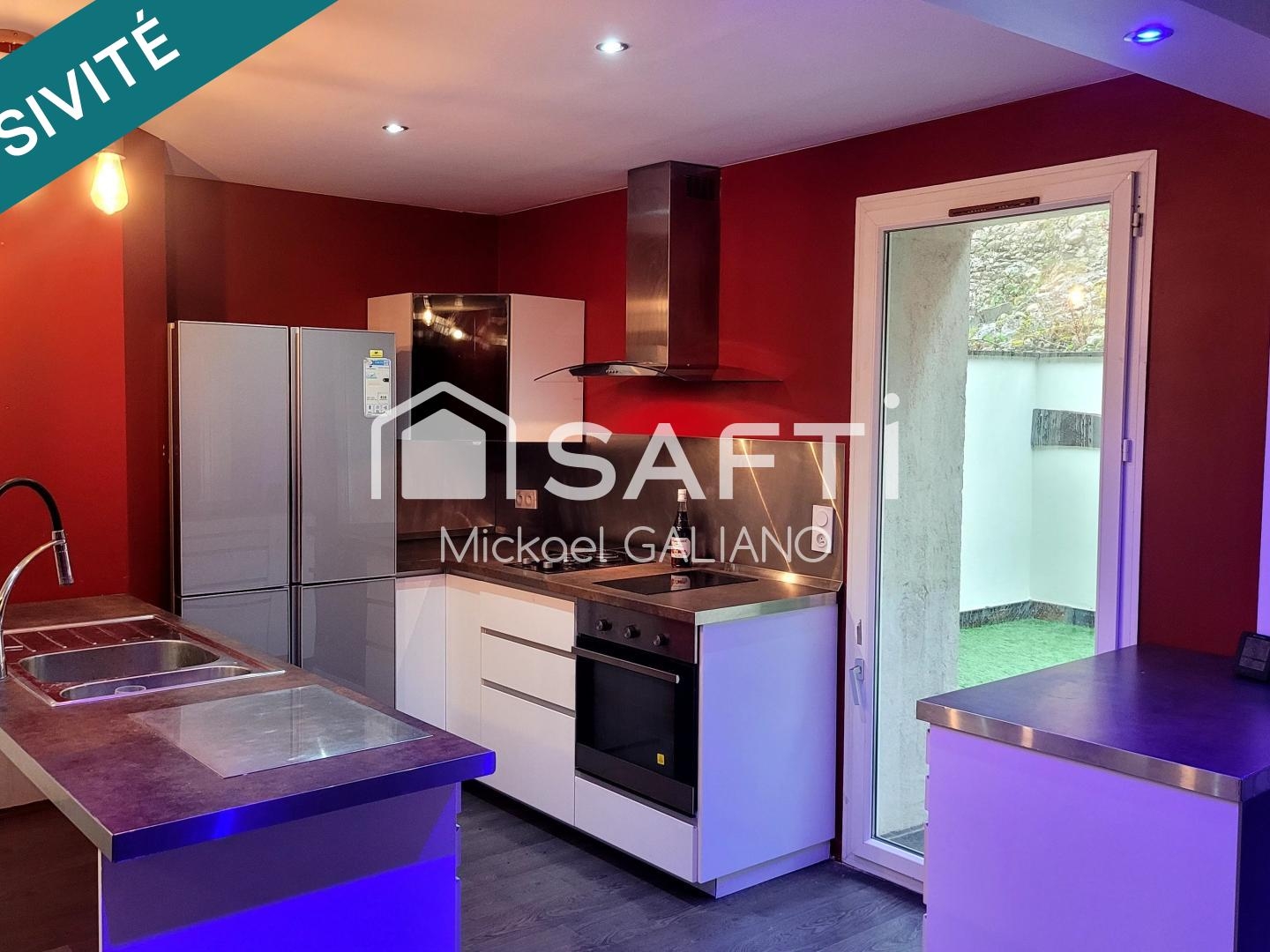 Maison à vendre - 3 pièces - 92m2 - Saint-Laurent-Du-... (38380)