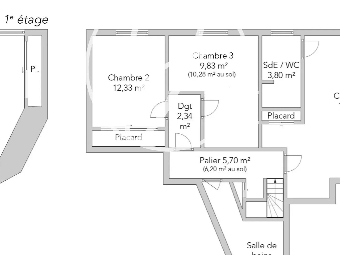 Paris 17e - ÉGLISE DES BATIGNOLLES - Triplex - 7 pièces - 147,21m² Carrez - 167,81m² au sol - 3/5 chambres