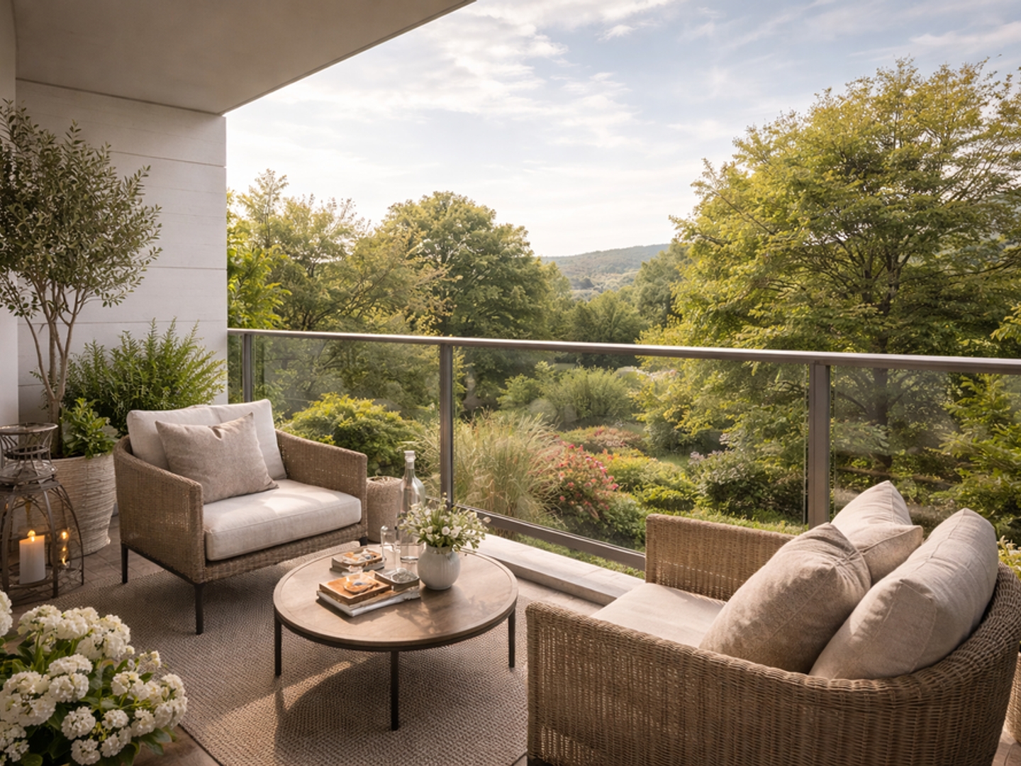 Un 2 pièces lumineux avec balcon généreux  Un véritable coup de coeur