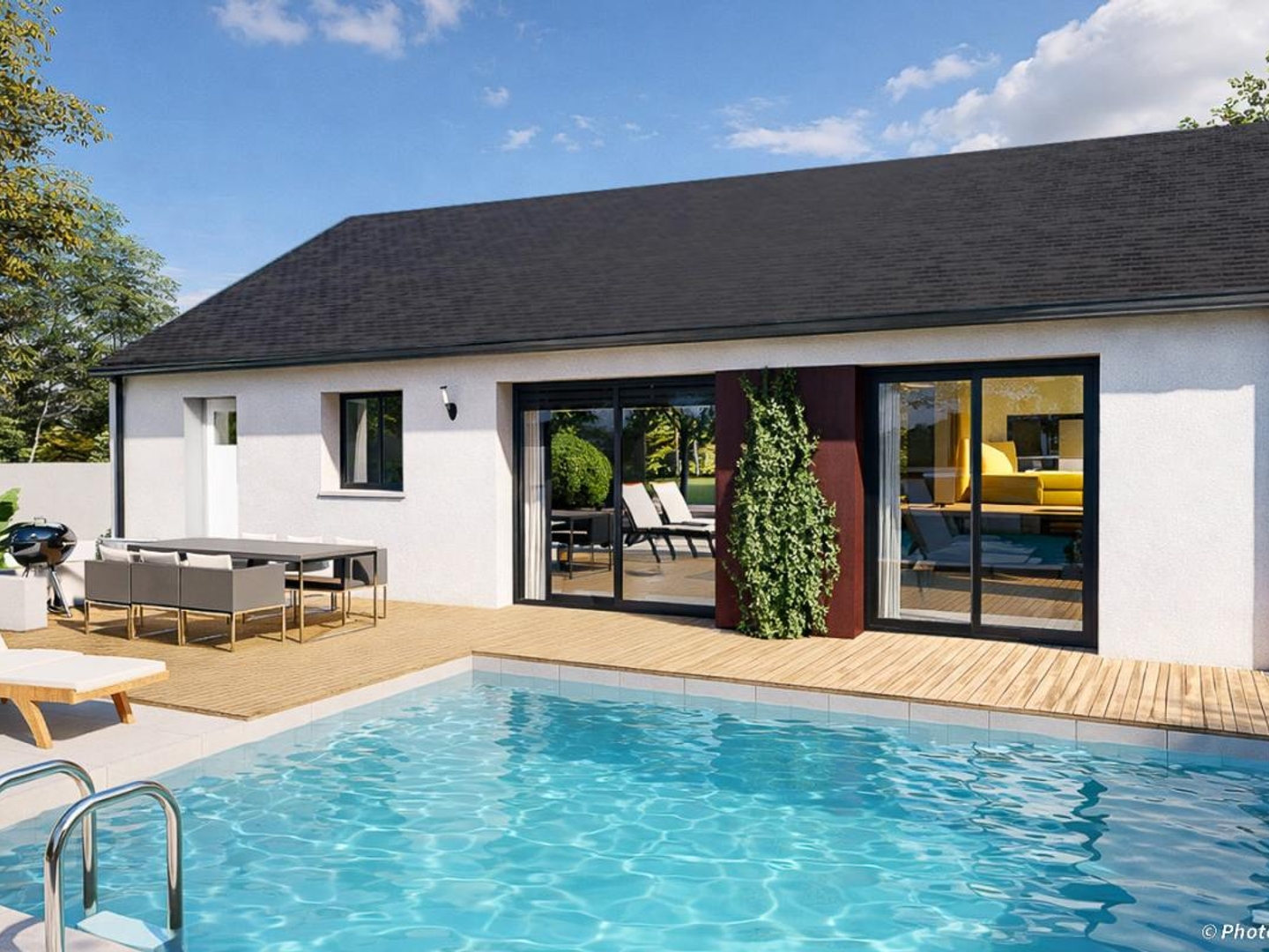 Maison à vendre - 69m2 - Druye (37190)