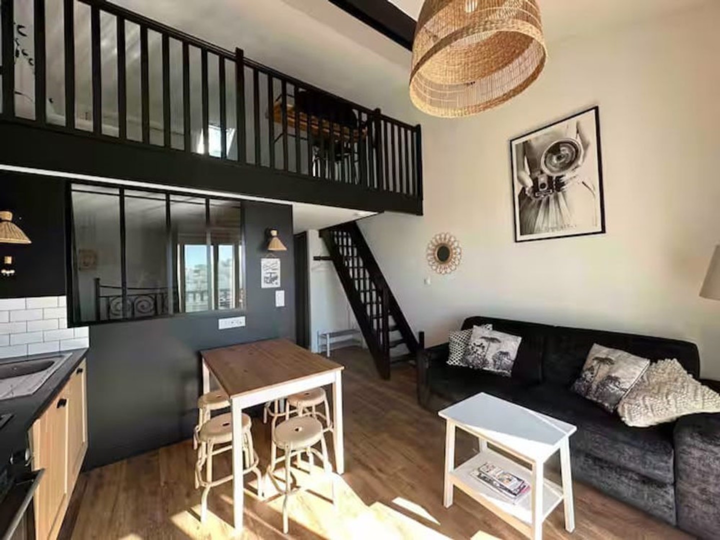 Appartement type 2 avec mezzanine et vue océan