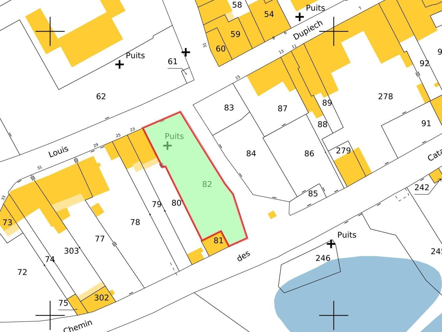 Terrain à vendre - 732m2 - Castelsagrat (82400)