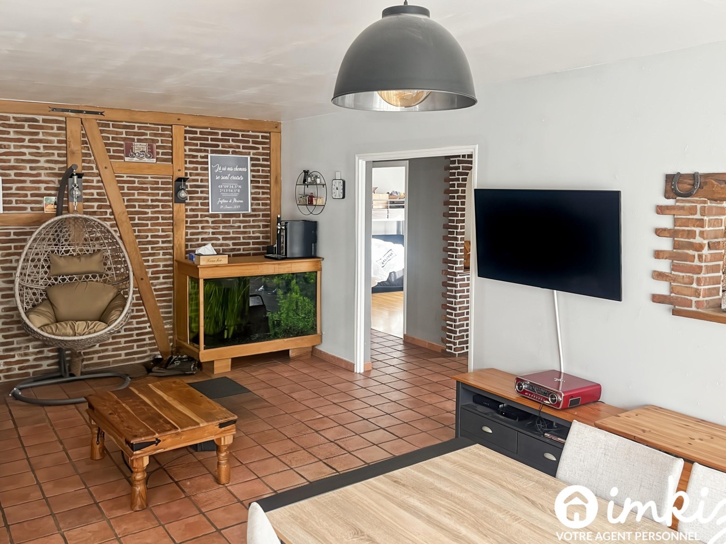 Maison sur sous-sol total, rénovée, 4 chambres