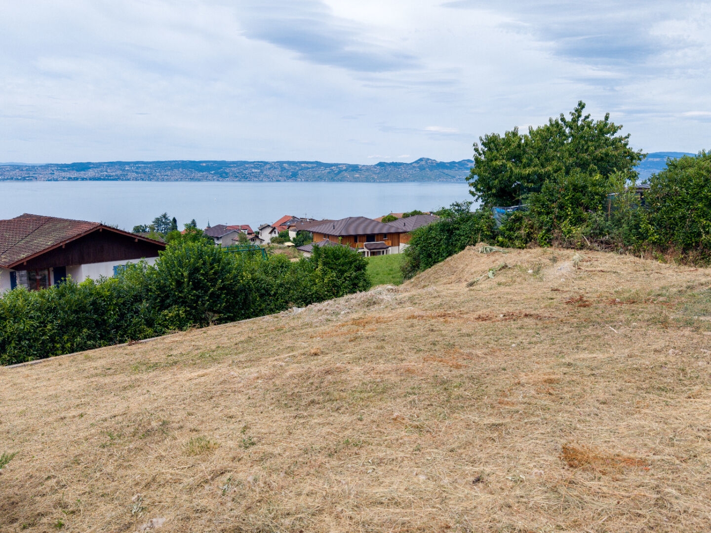 Terrain Neuvecelle 422m² au calme avec vue lac Léman