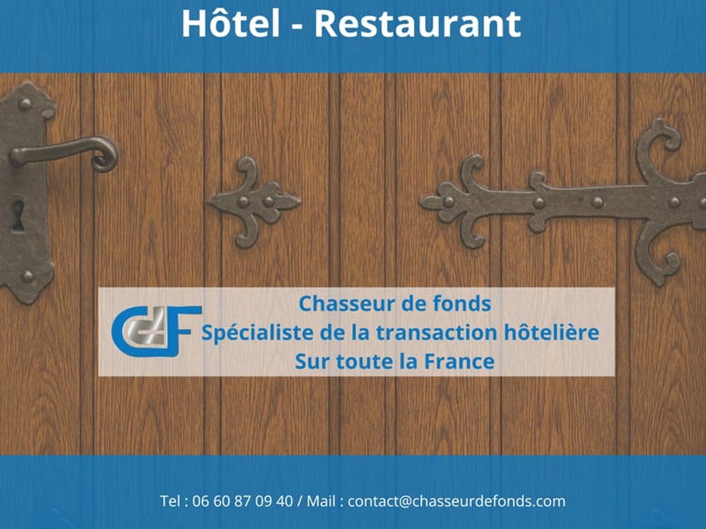 Hôtel-restaurant de caractère +14 chambres