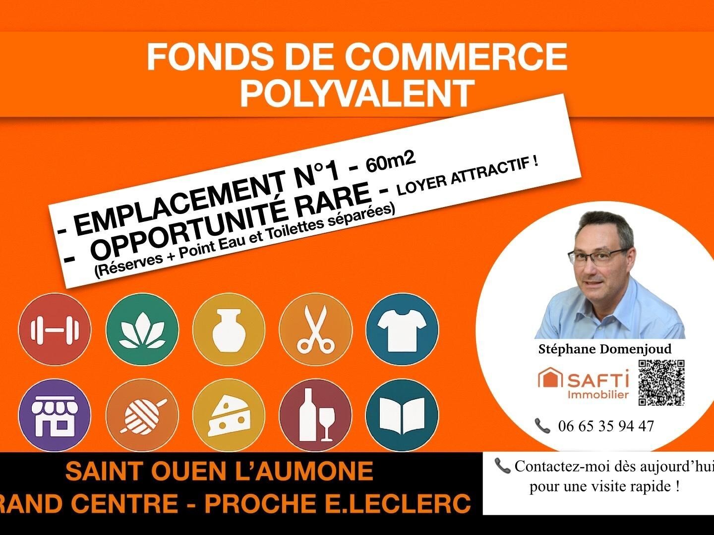 GRAND CENTRE - PROCHE E.LECLERC - LOCAL COMMERCIAL