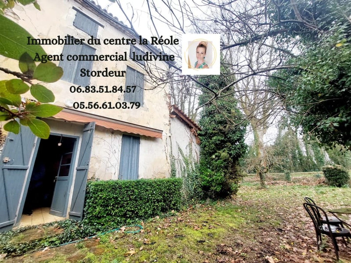 Maison en pierres avec vue sur le canal