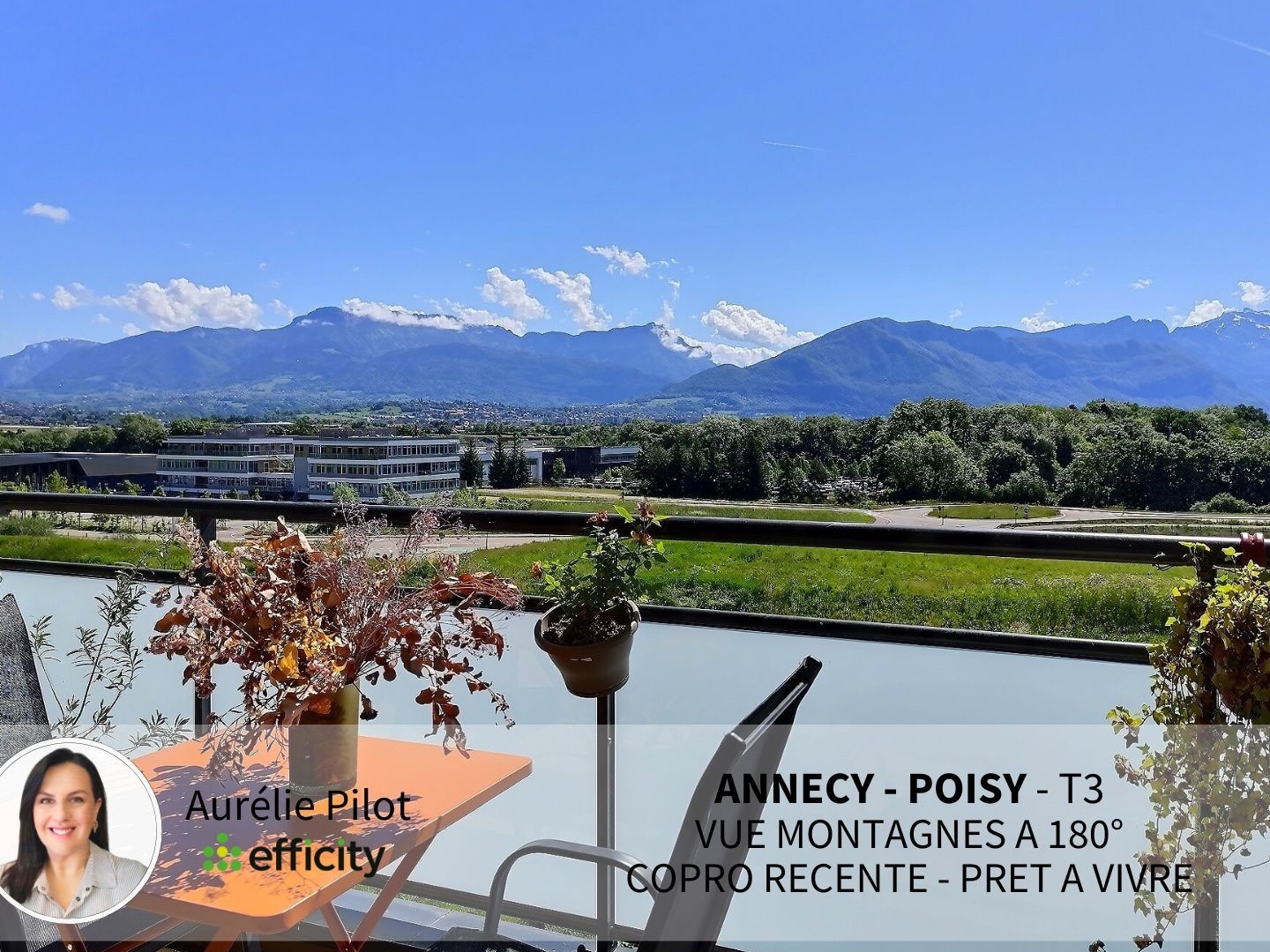Appartement 3 pièces 62 m²