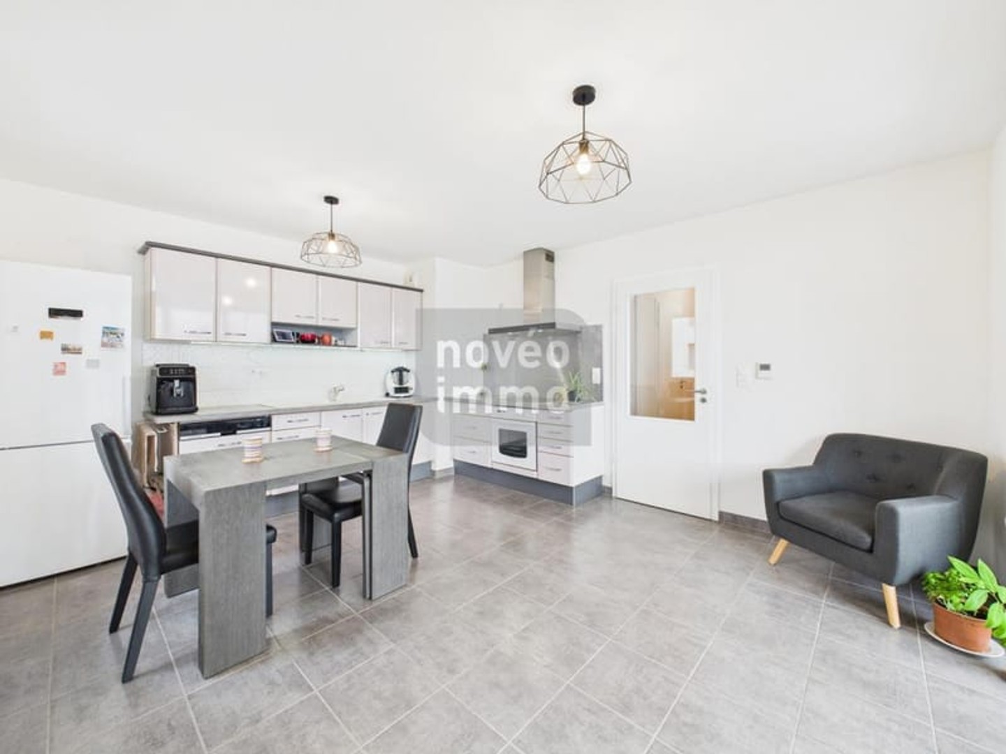 Beau T2/3 vue sur parc privatif au calme