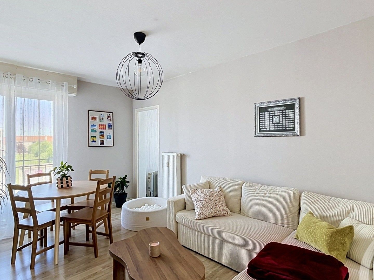 Appartement 3 pièces 61 m²
