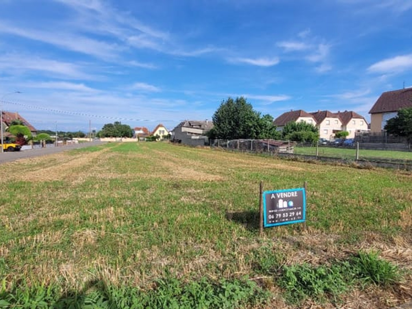 Terrain 497m2 libre de constructeur et au calme
