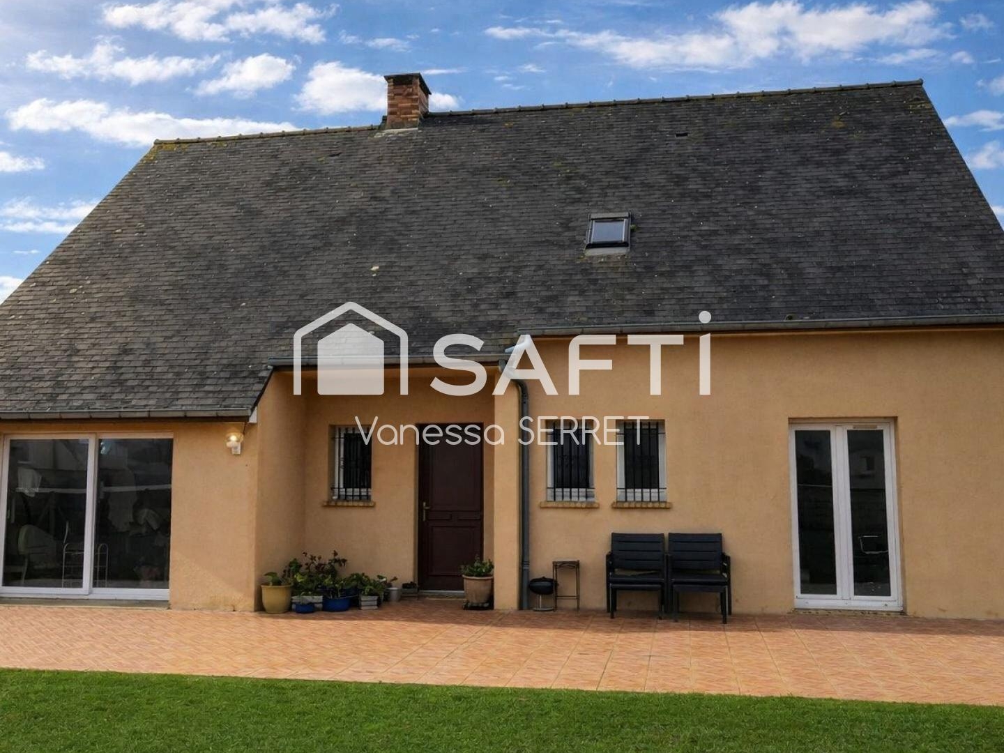 VUE MER EXCEPTIONNELLE - MAISON FAMILIALE À VIERVILLE-SUR-MER