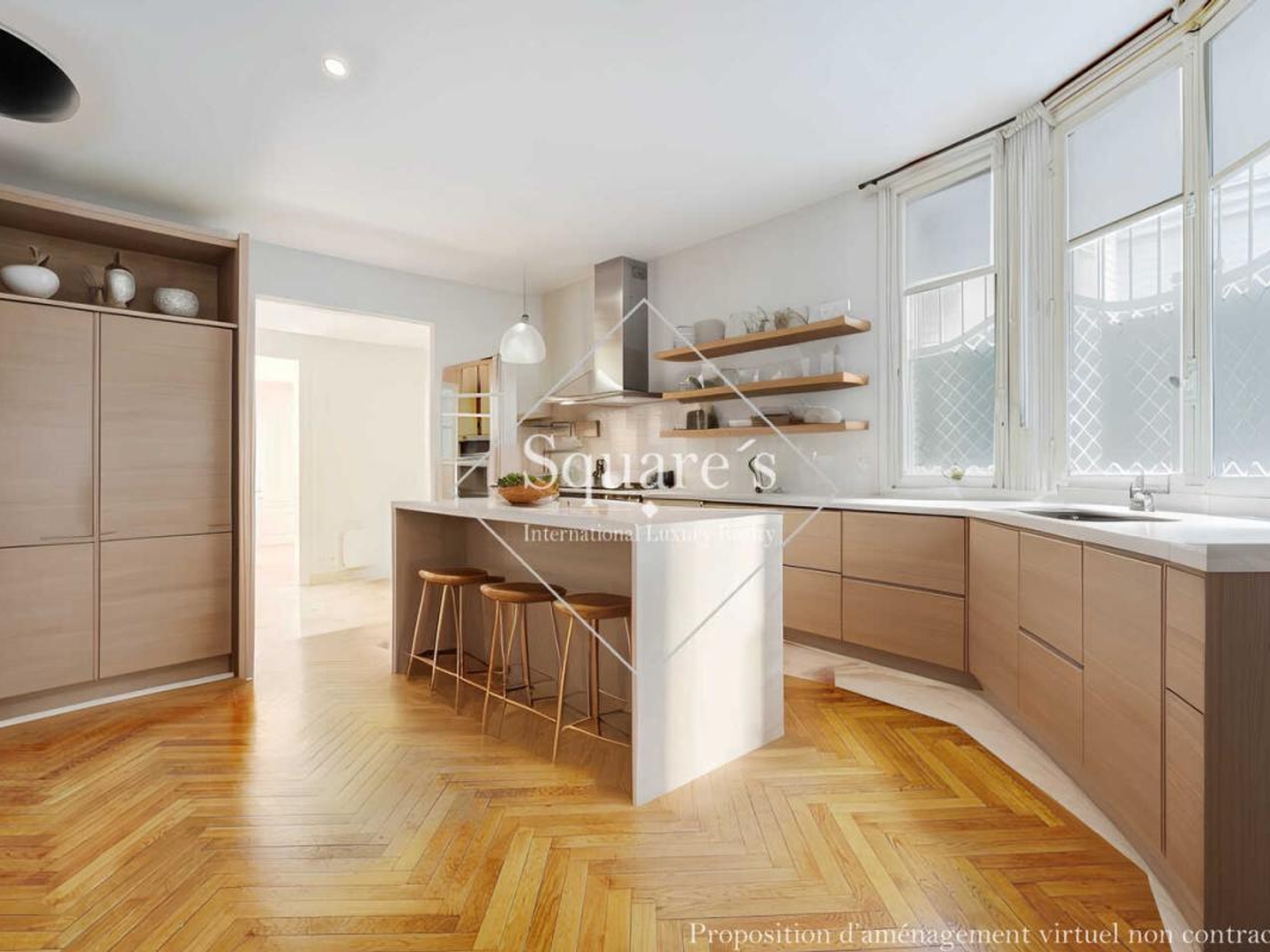 Appartement à vendre - 5 pièces - 166m2 - Paris 16e (75016)