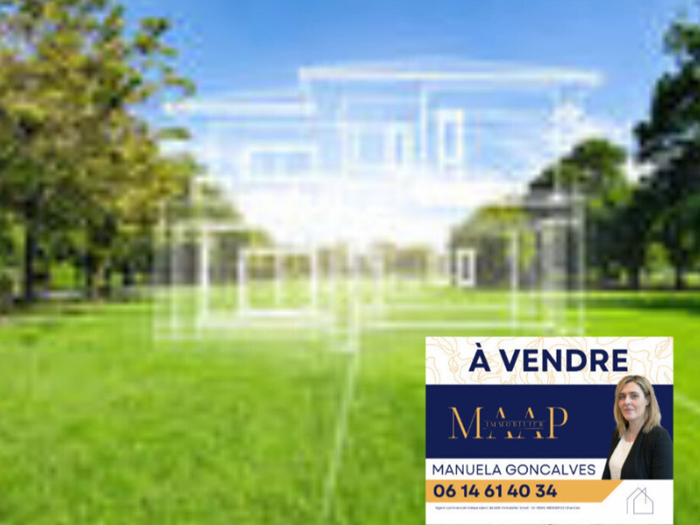 Terrain en individuel 1210 m²