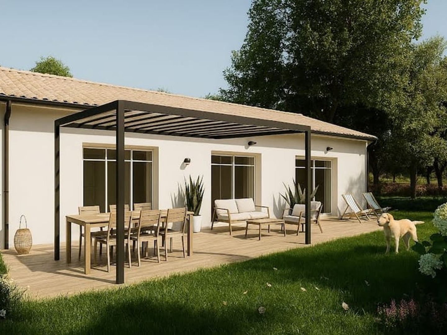 Maison neuve 6 pièces 125 m²
