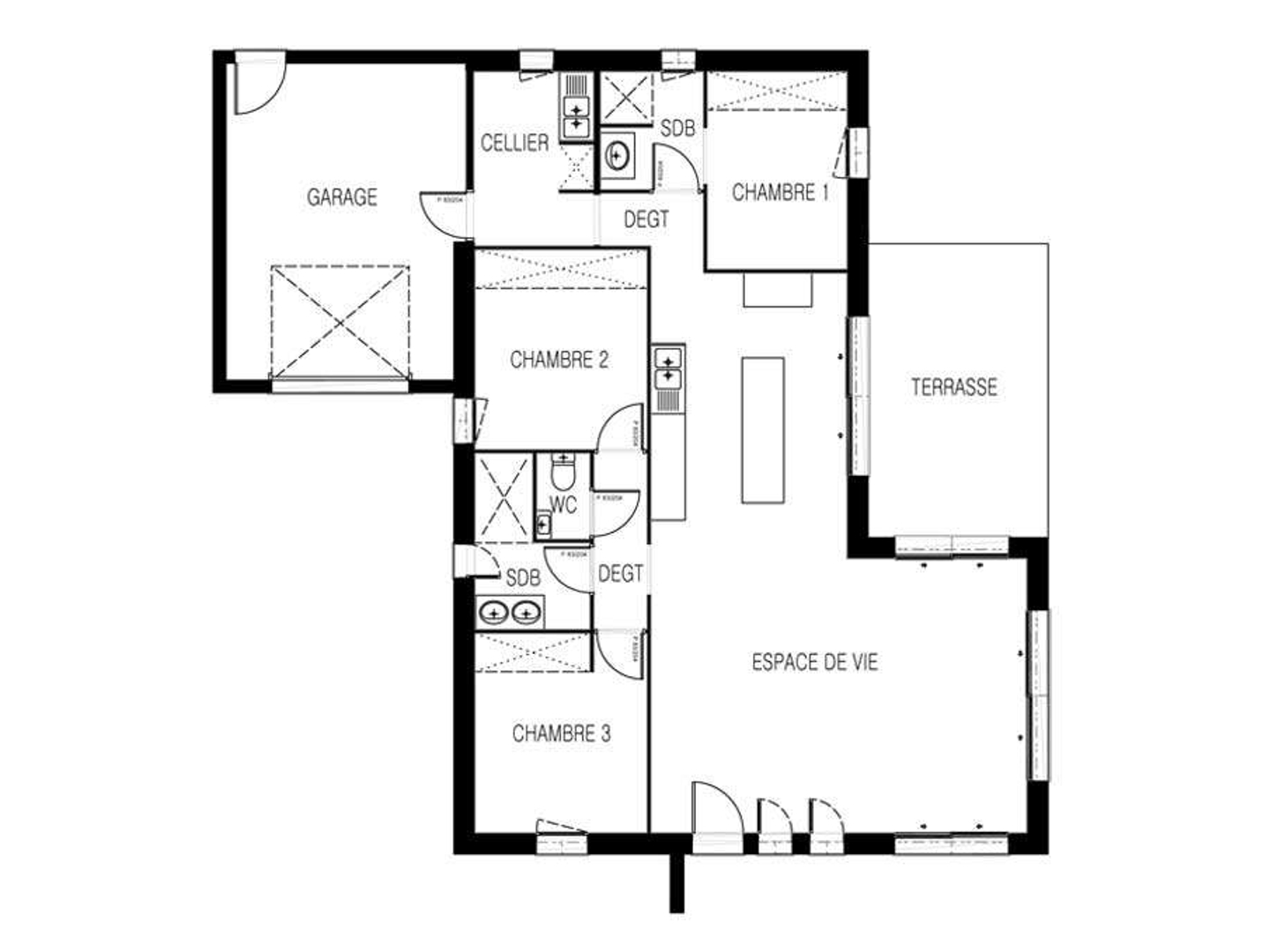 Maison 6 pièces 99 m²