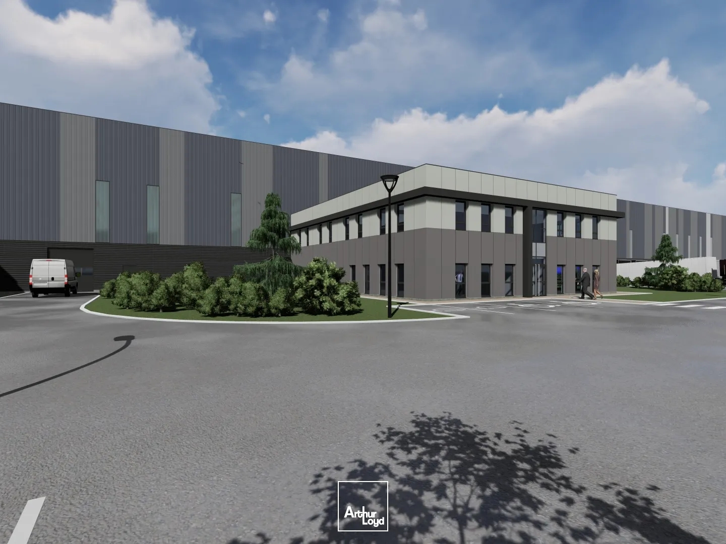 Location de 28 500 m² env. proche de Douai