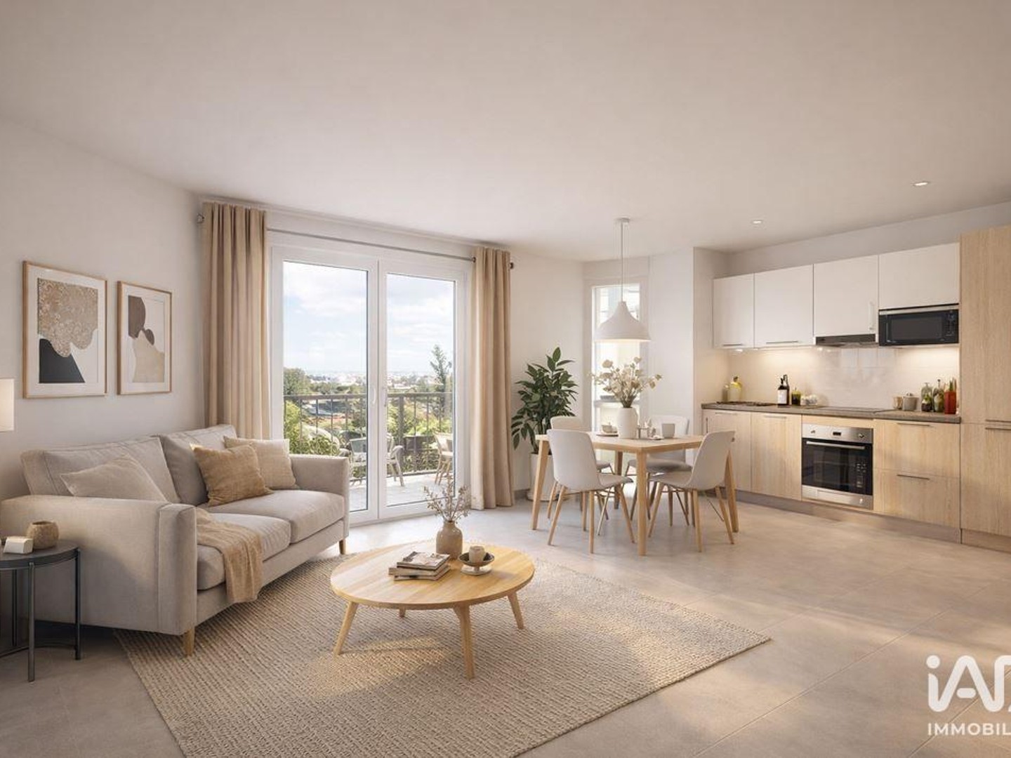 Appartement 4 pièces 84 m²