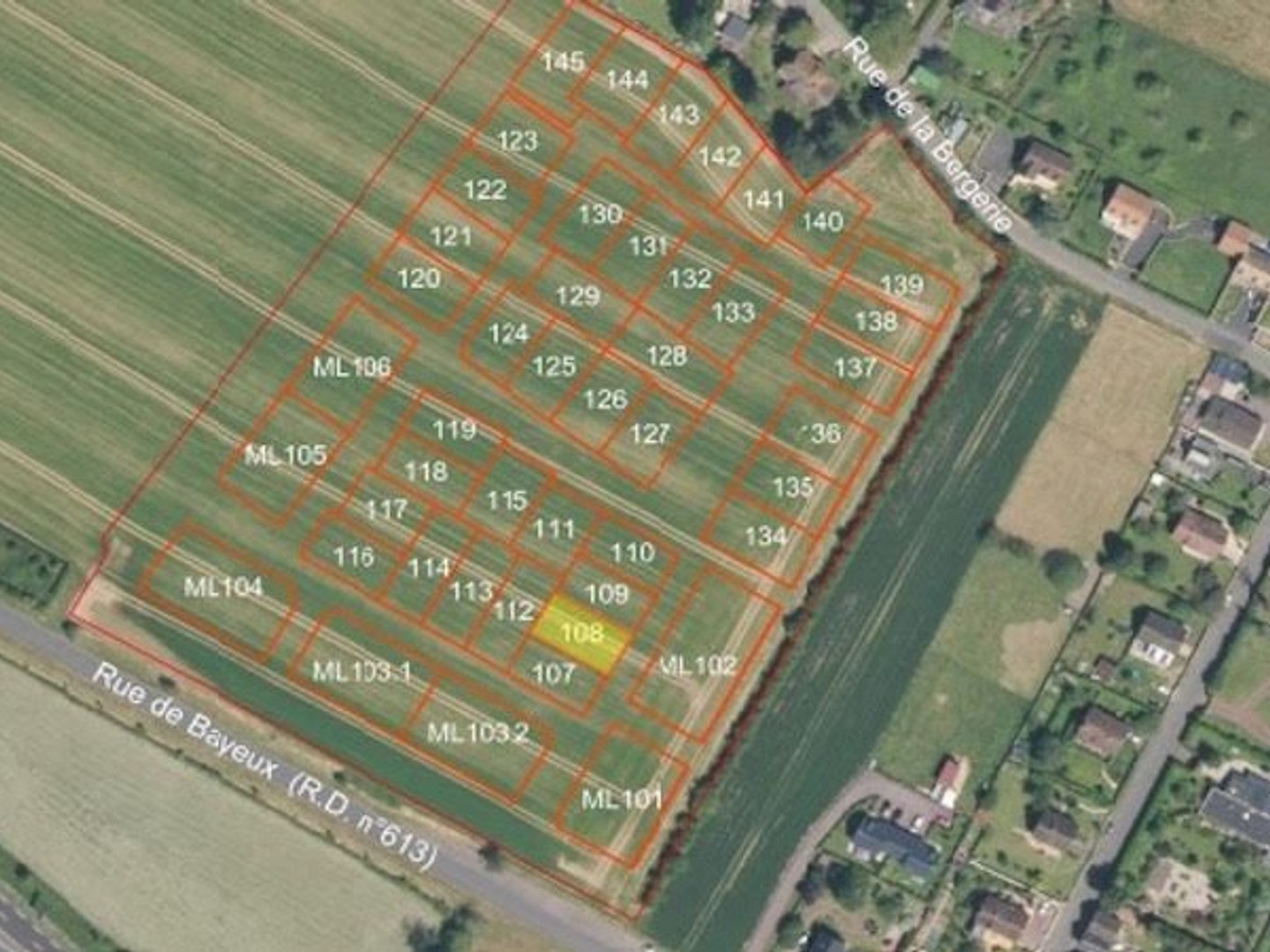 Terrain à vendre - 413m2 - Thue Et Mue (14740)