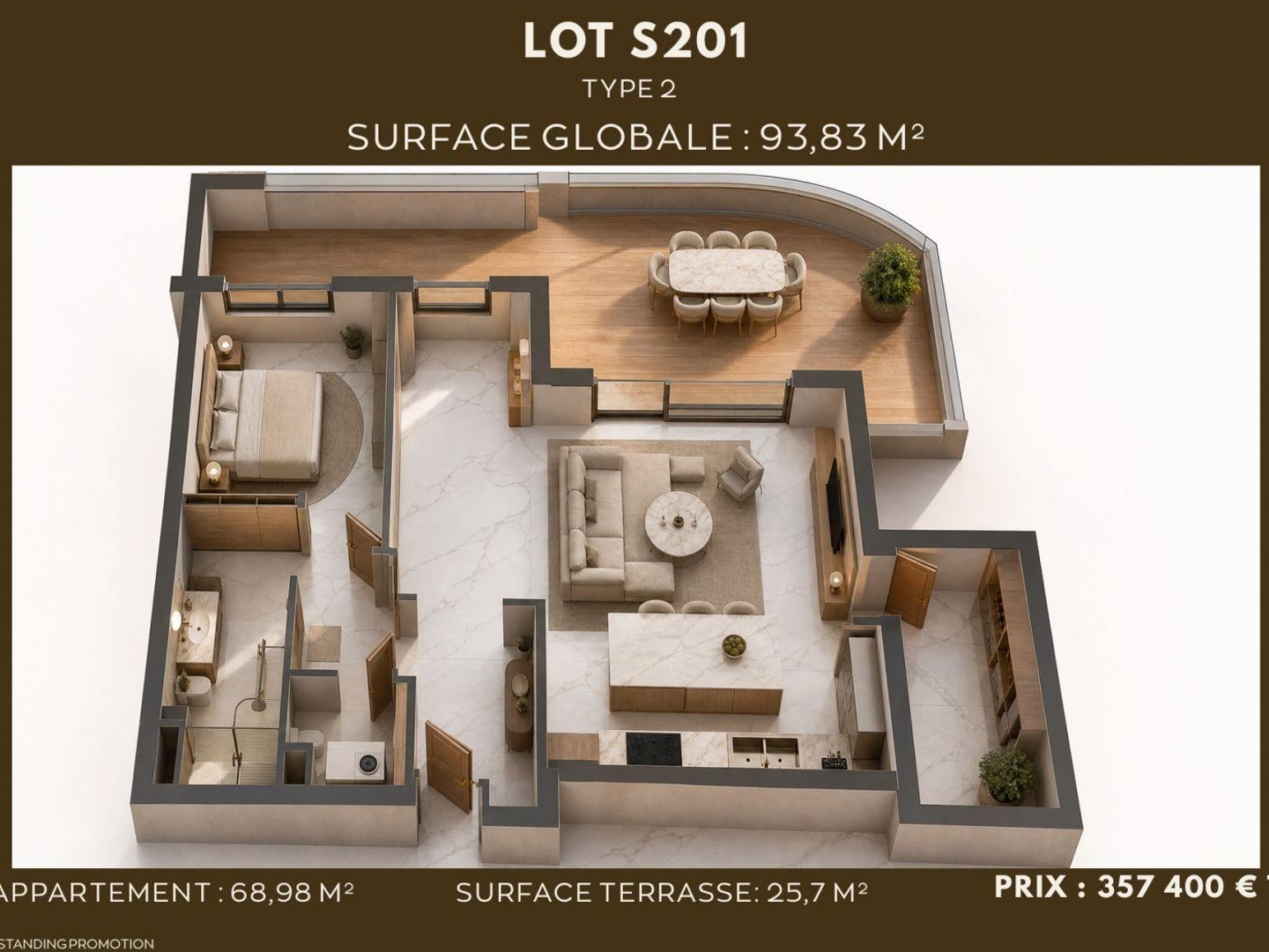 Appartement à vendre - 7 pièces - 69m2 - Saumur (49400)