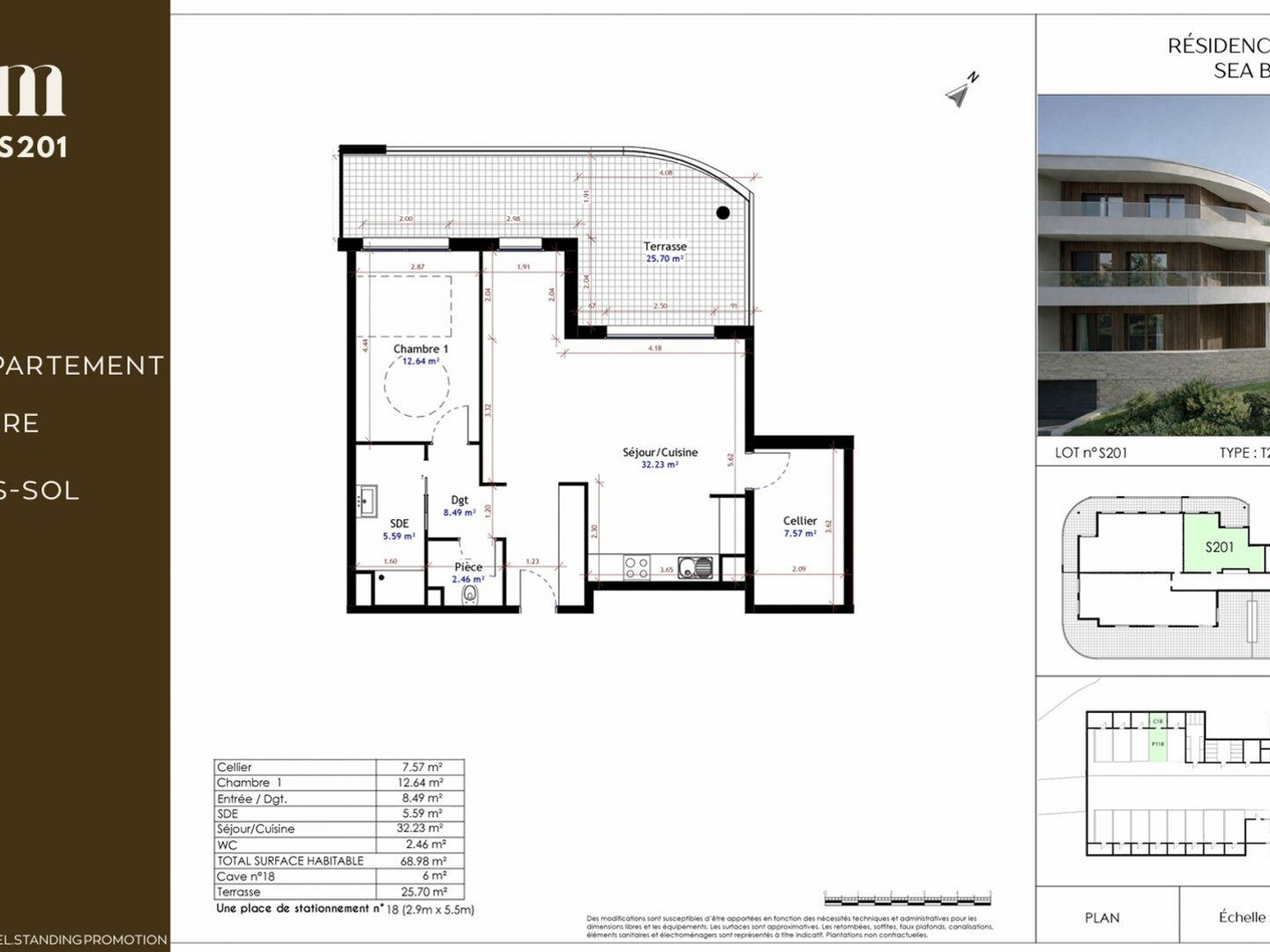 Appartement à vendre - 7 pièces - 69m2 - Saumur (49400)