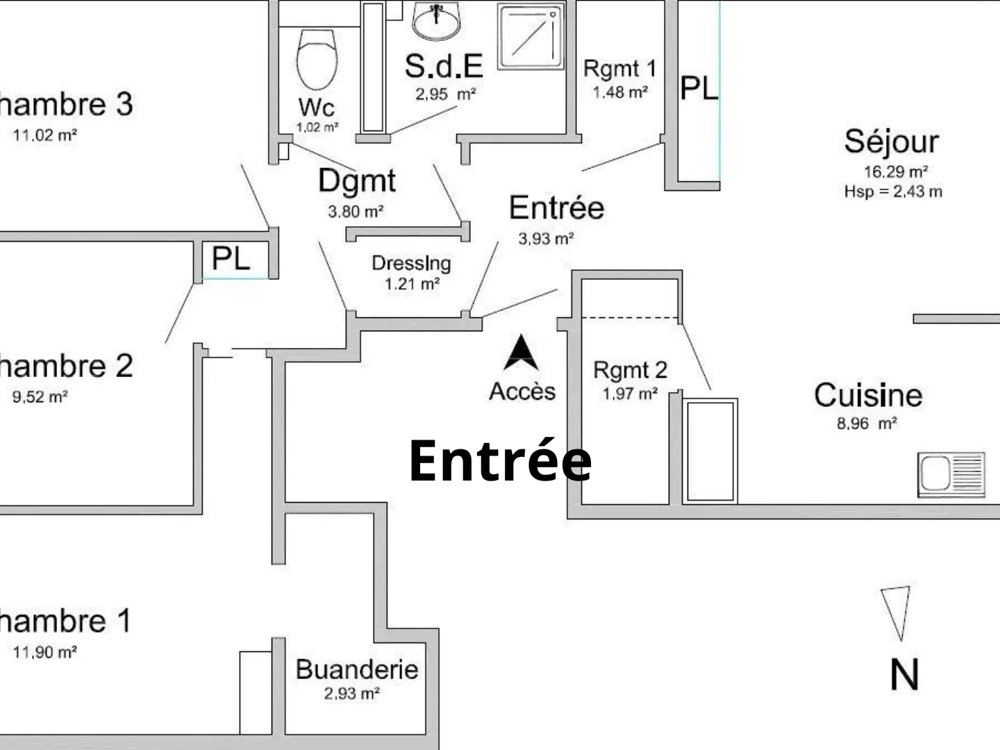 Appartement à vendre - 6 pièces - 180m2 - Châtenay-Malabry (92290)