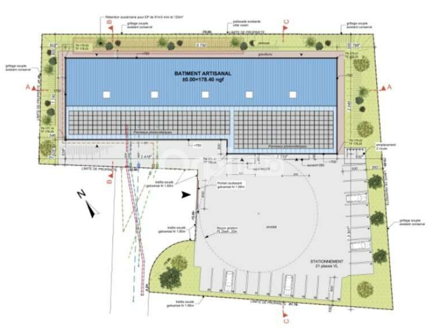 AV bureaux 150m² Villefranche sur Saône prox A6