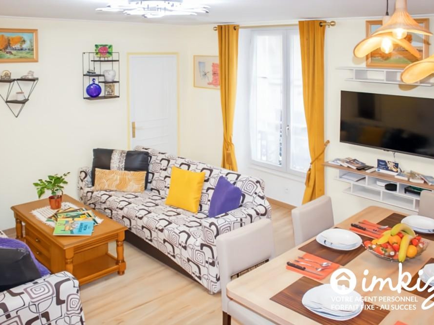 Paris 4ᵉ 5 pièces 95 m² meublé rendement locatif