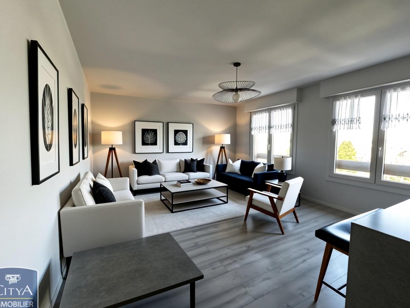 Appartement 2 pièces 57 m²