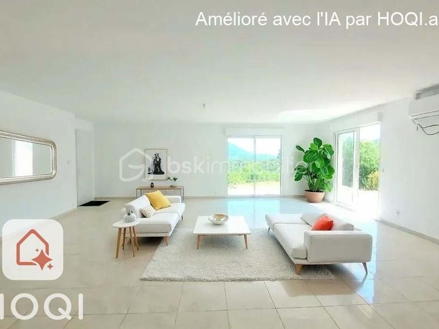 VILLA NEUVE PLAIN PIED, GRAND GARAGE ET VUE MAGNIFIQUE