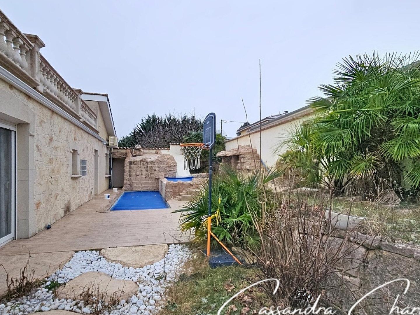 Maison contemporaine avec piscine