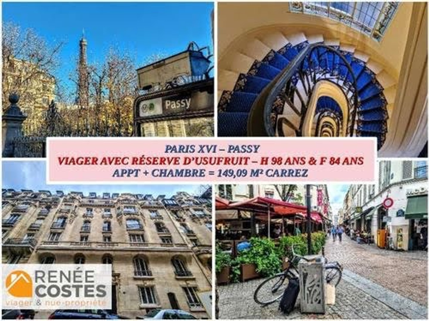 Viager 6 pièces 149 m²