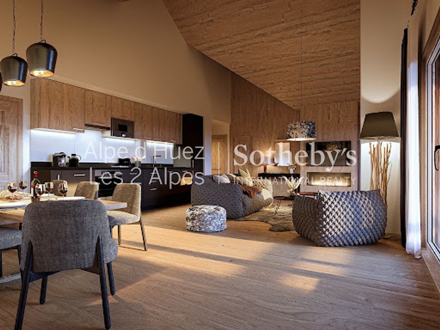 Appartement à vendre - 5 pièces - 97m2 - Vaujany (38114)