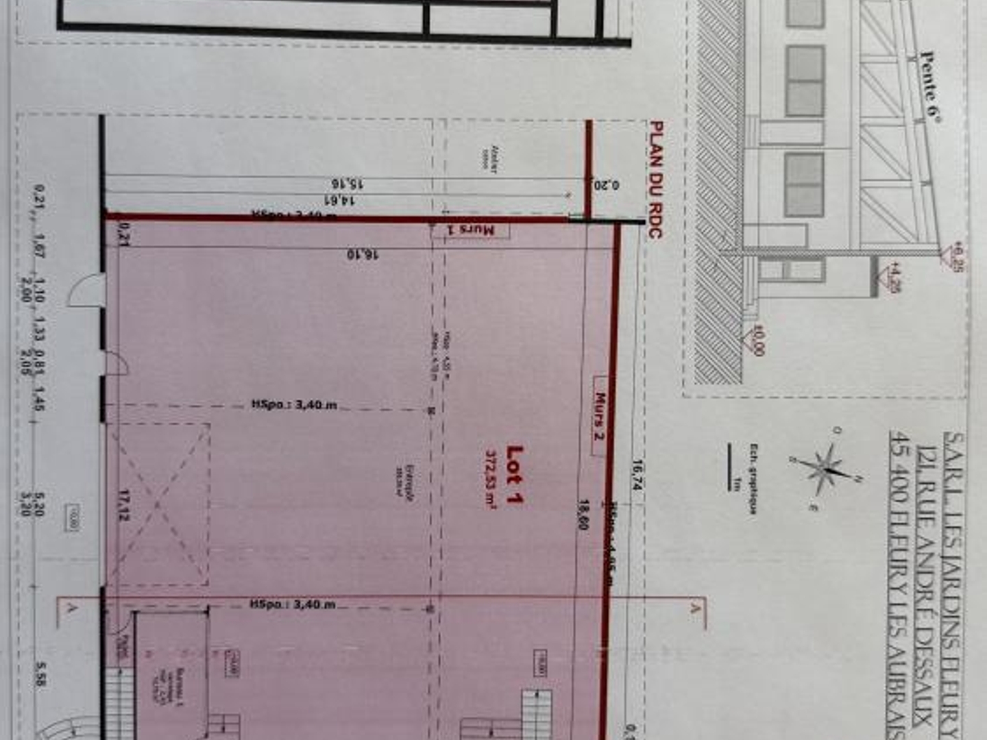 Bureaux 437 m²