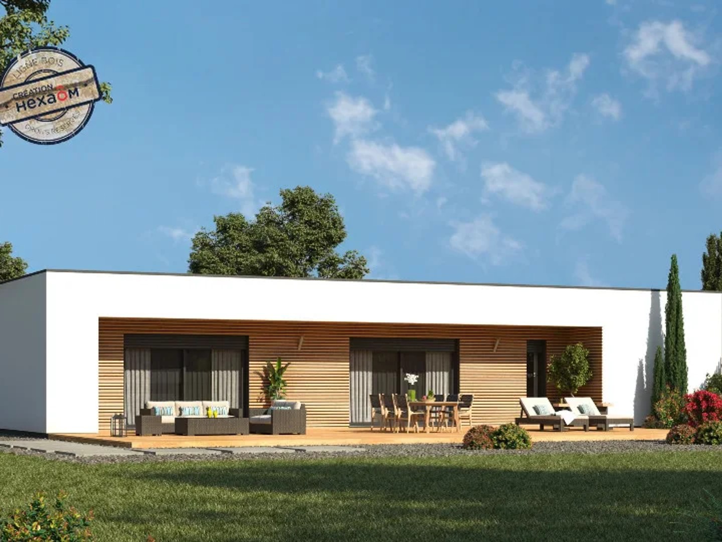 Maison neuve 4 pièces 120 m²