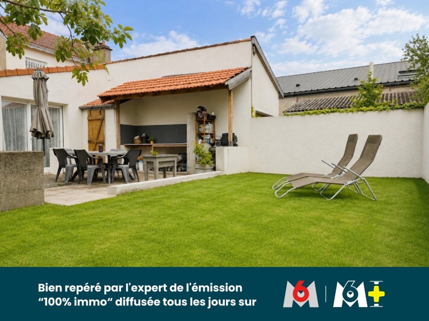 MAISON - 122 m2 - 3 CHAMBRES - JARDIN