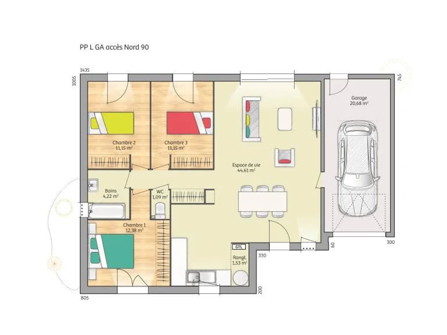 Maison à vendre - 5 pièces - 90m2 - Rupéreux (77560)