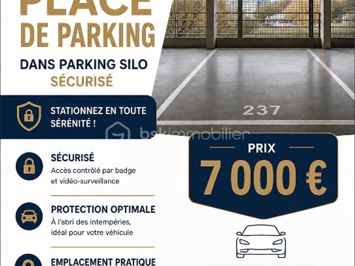 Parking 12 m²