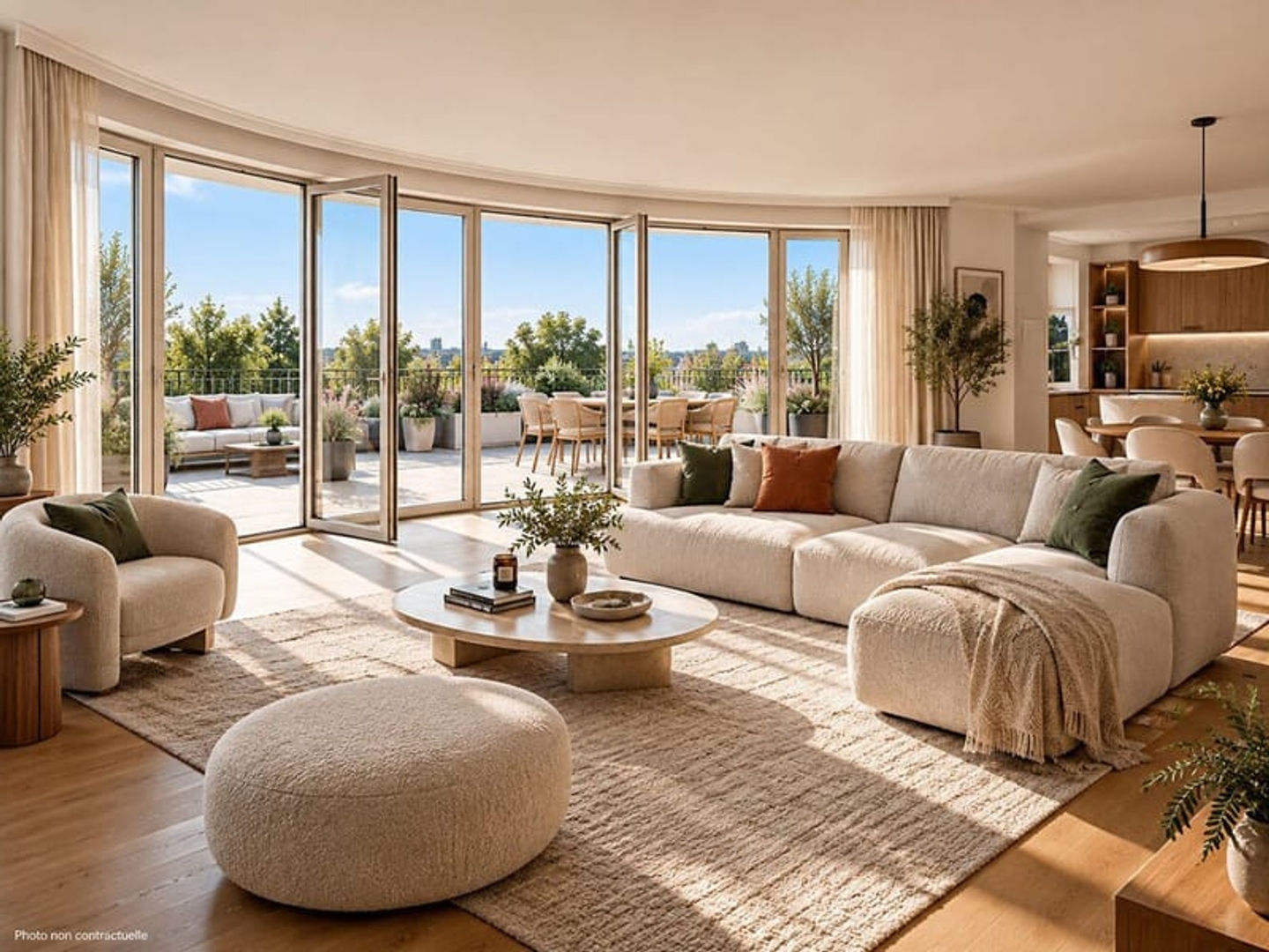 Appartement T5 - nue-propriété à Saint Cloud