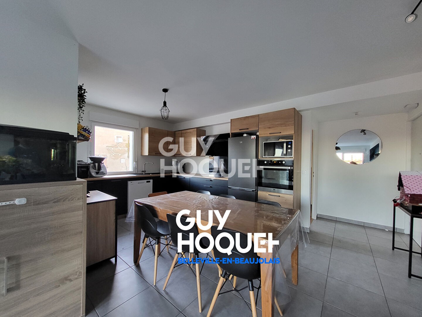 À vendre : Appartement 4 pièces avec jardin et terrasse à Belleville-en-Beaujolais