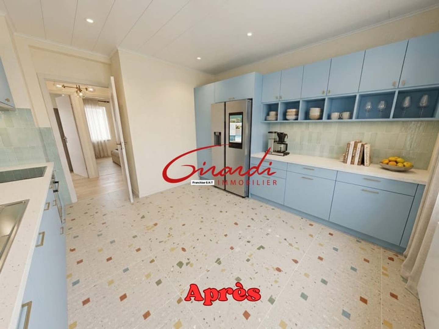 Résidence Pranard , Appartement de Type F5 de 98 m2 , 2 balcons