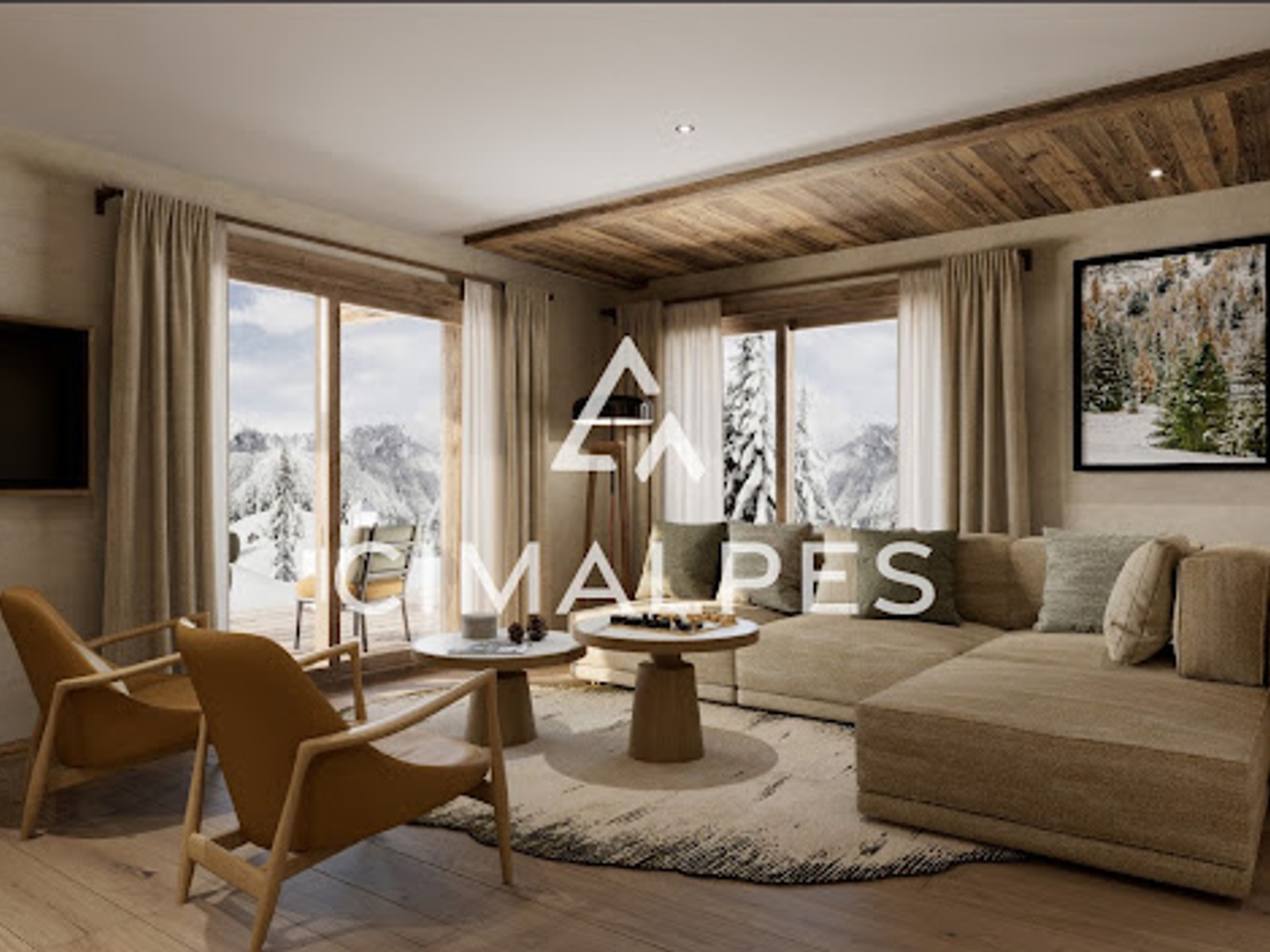 Appartement à vendre - 4 pièces - 72m2 - Megève (74120)