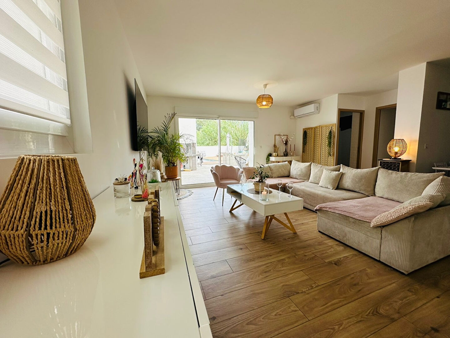 Appartement de plain pied, 4 pièces avec piscine et jardin privatif de 230m² à Argelès-sur-Mer entre plage et village