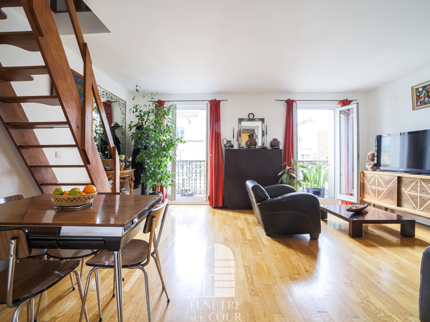 Appartement à vendre - 3 pièces - 55m2 - Paris 18e (75018)