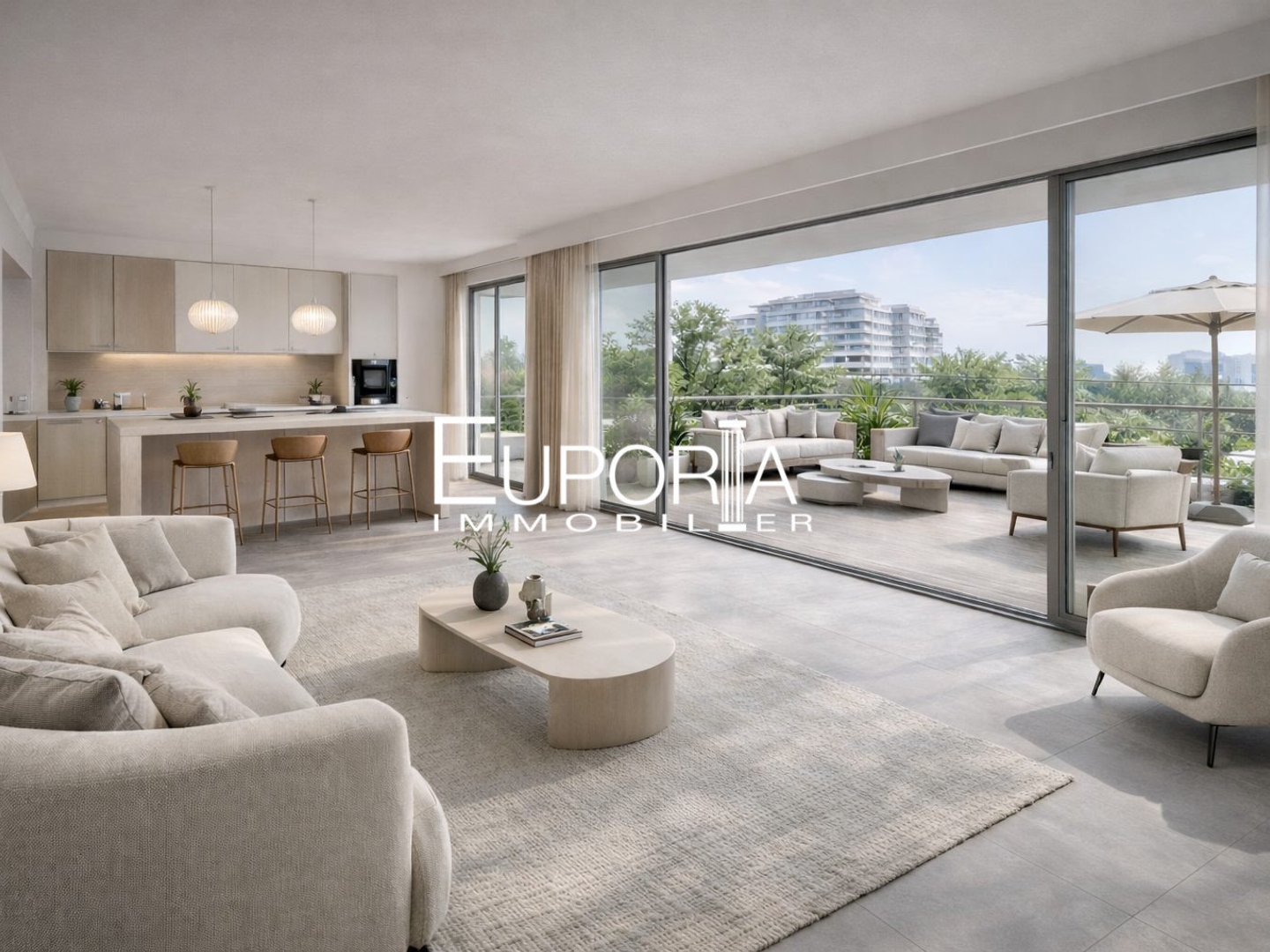 Appartement 5 pièces avec terrasse et jardin - Issy-les-Mouli