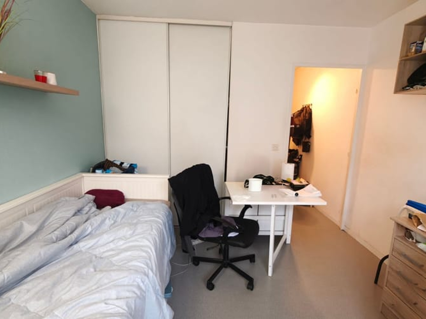 Studio 1 pièce 18 m²