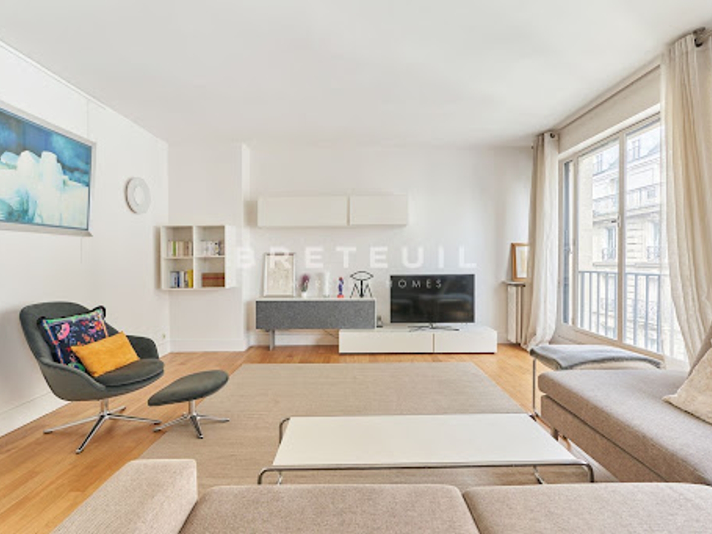Appartement à vendre - 4 pièces - 108m2 - Paris 16e (75016)