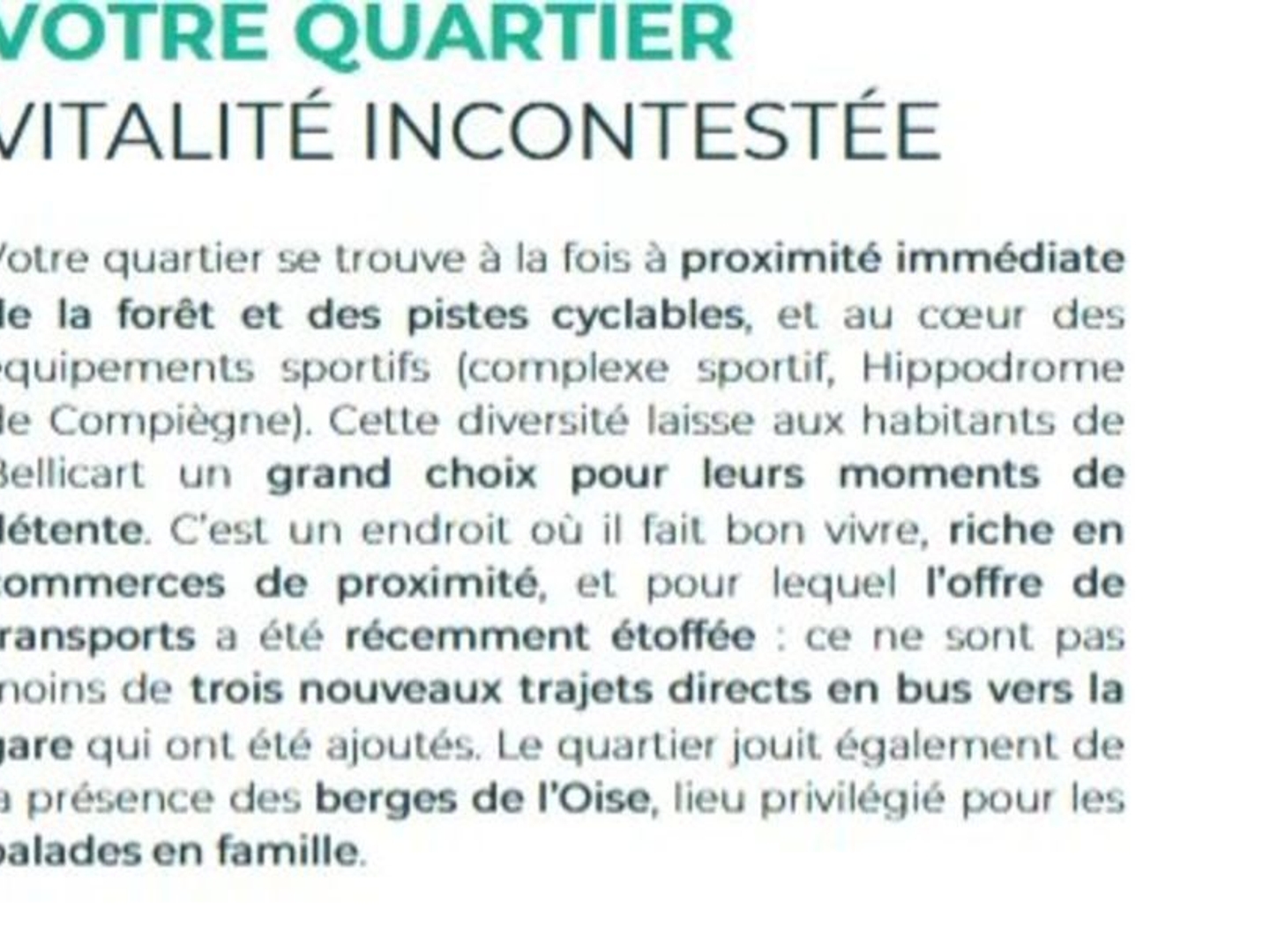 Appartement à vendre - 4 pièces - Compiègne (60200)