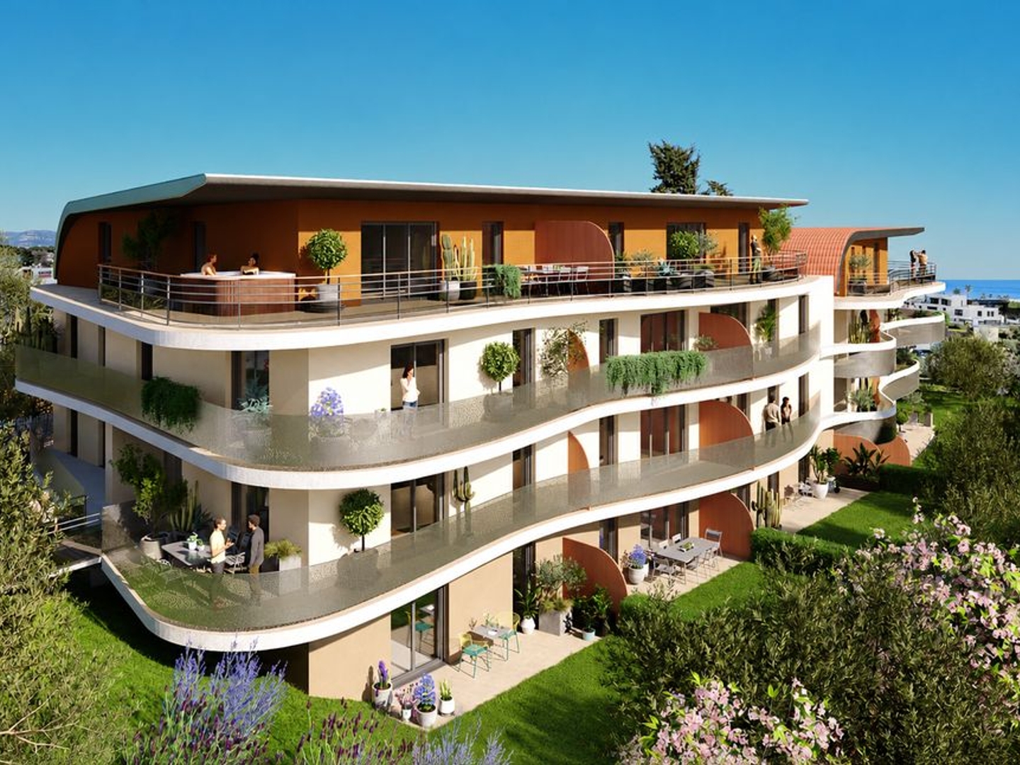 Appartement à vendre - 4 pièces - 85m2 - Villeneuve-Loubet (06270)